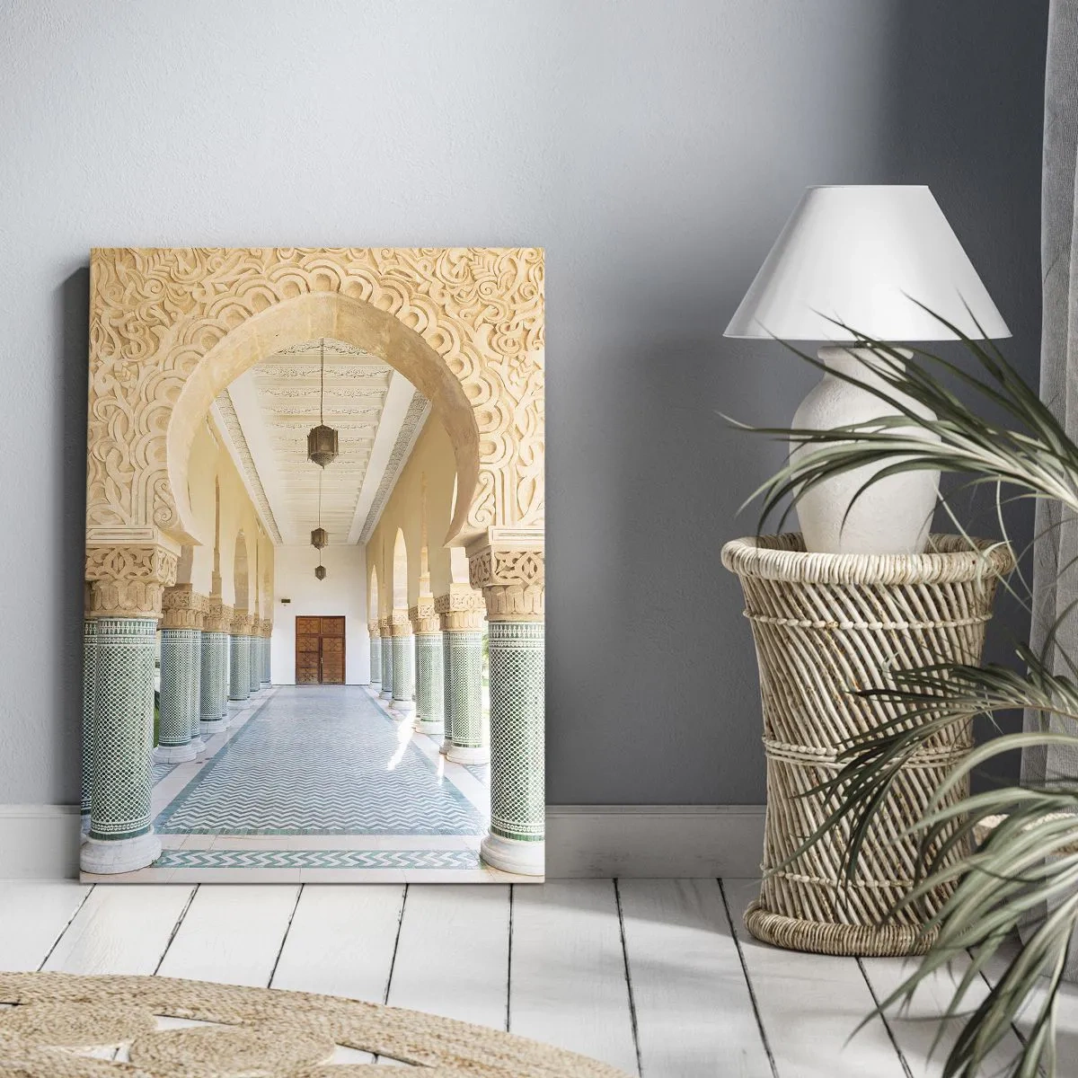 Canvastavla - Bild på duk - Från Scheherazades sagor - 70x100 cm