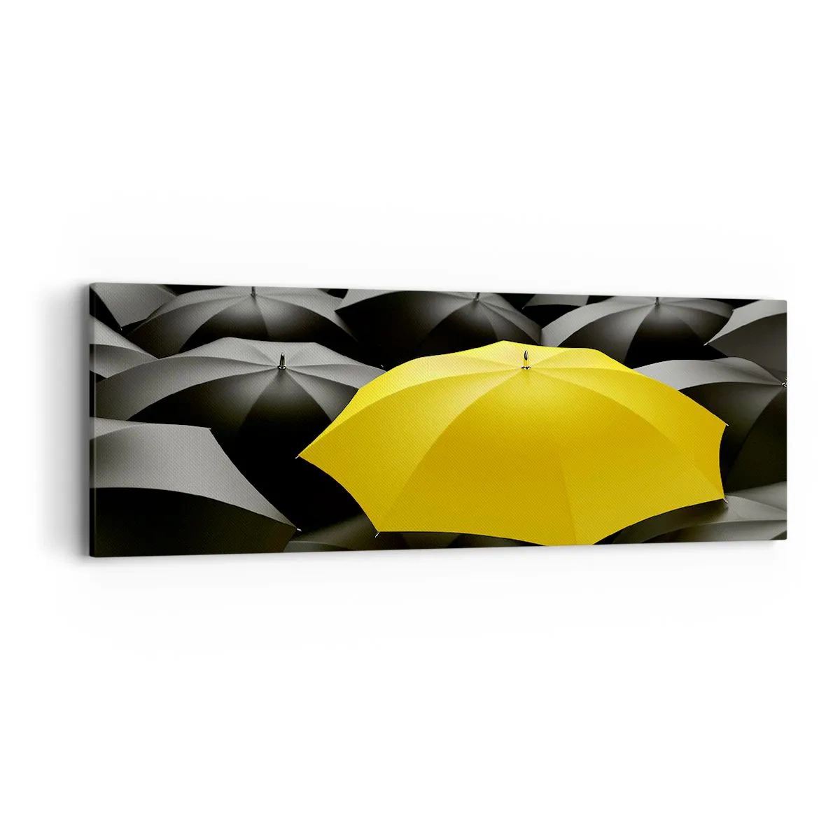 Canvastavla - Bild på duk - Farväl sorgen - 90x30 cm