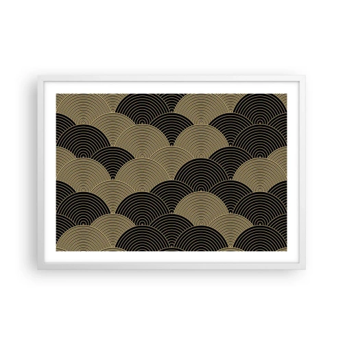 Affisch i vit ram - Enighet i mångfald - 70x50 cm