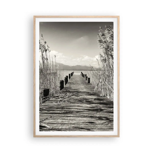Affisch i ram av ljusek - I gräsets fristad - 70x100 cm