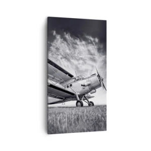 Canvastavla - Bild på duk - Bevingad vandrare - 45x80 cm