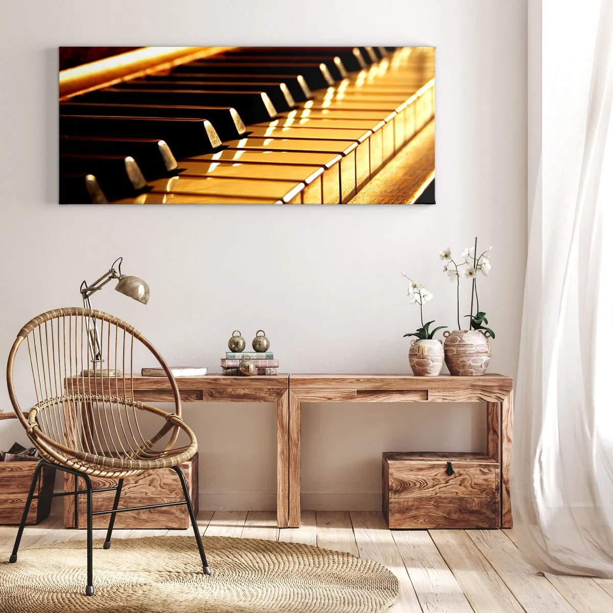 Canvastavla - Bild på duk - Obegränsade möjligheter - 100x40 cm