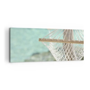 Canvastavla - Bild på duk - Avkopplingstid - 100x40 cm