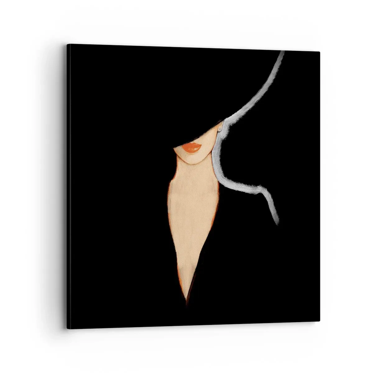 Canvastavla - Bild på duk - Elegans och stil - 70x70 cm