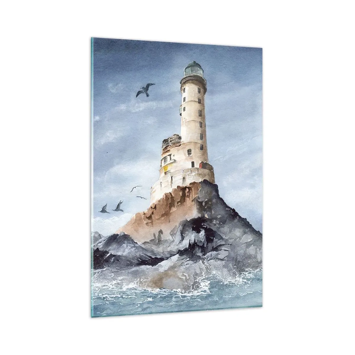 Glastavla - Bild på glas - Oövervinnelig - 80x120 cm