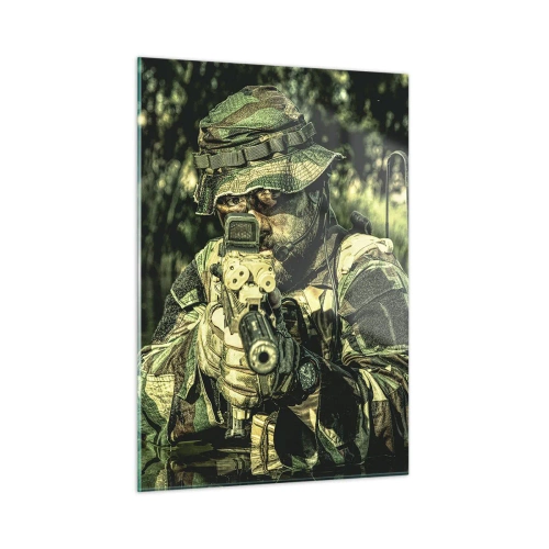 Glastavla - Bild på glas - Bäst av bästa - 50x70 cm