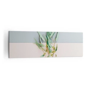 Canvastavla - Bild på duk - Pastellens subtilitet - 160x50 cm