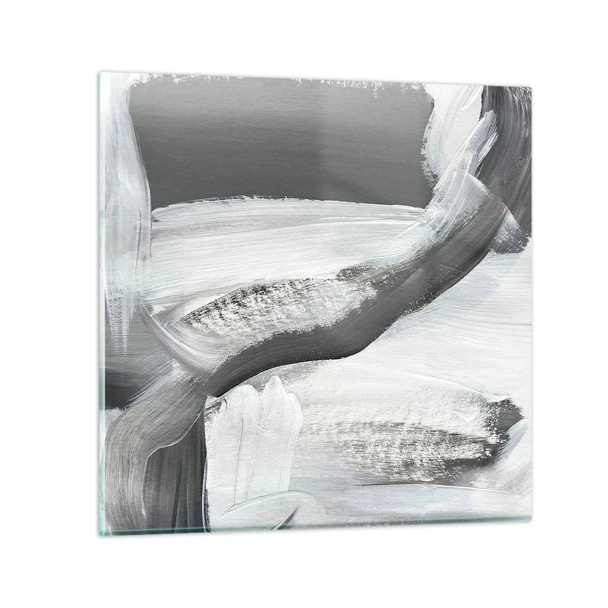 Glastavla - Bild på glas - Med bestämd rörelse - 70x70 cm