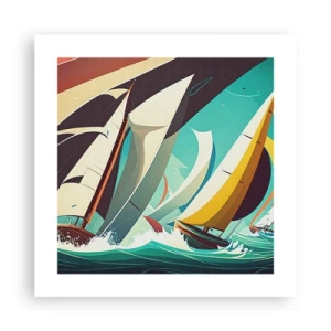 Affisch - Icke rädda för elementen - 40x40 cm