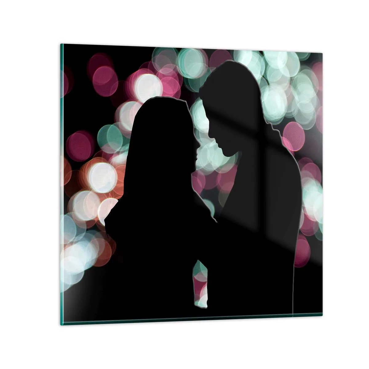 Glastavla - Bild på glas - Ja! - 60x60 cm