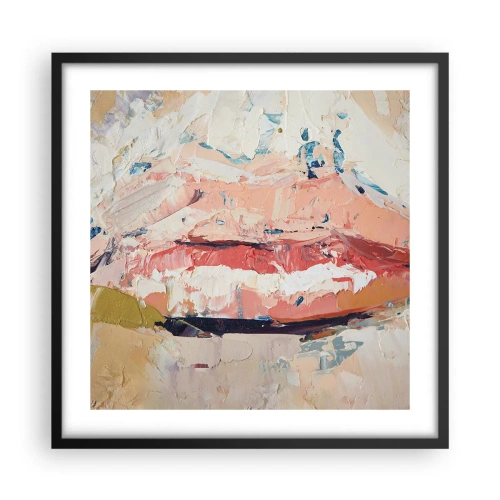 Affisch i svart ram - Väcker sinnen - 50x50 cm