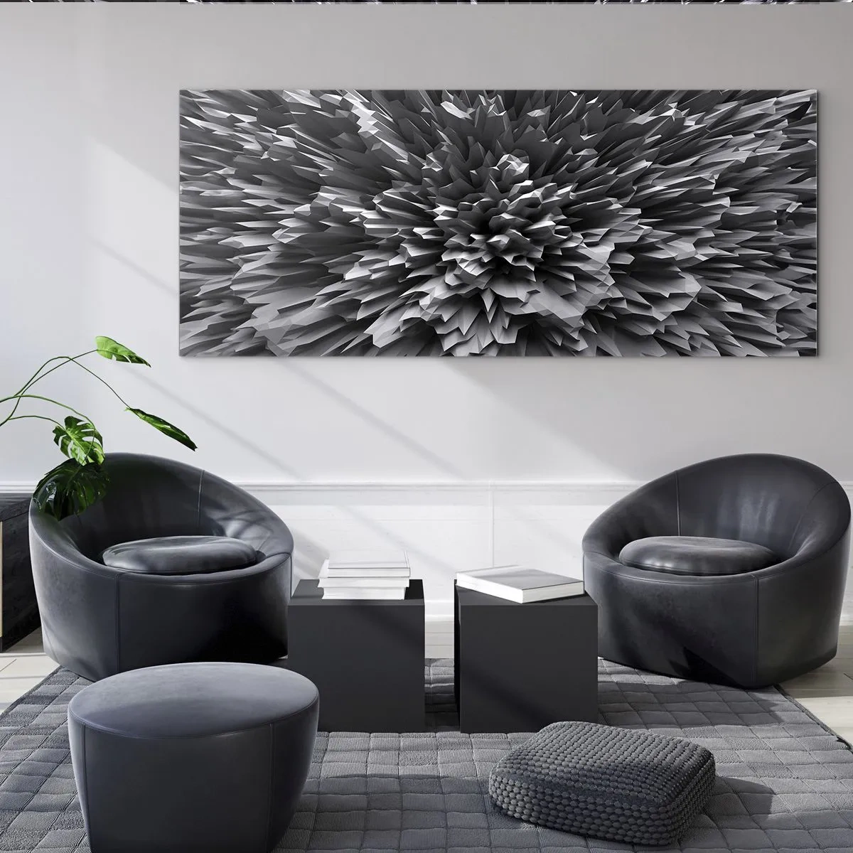 Glastavla - Bild på glas - Det kan inte bli vassare än så här - 100x40 cm