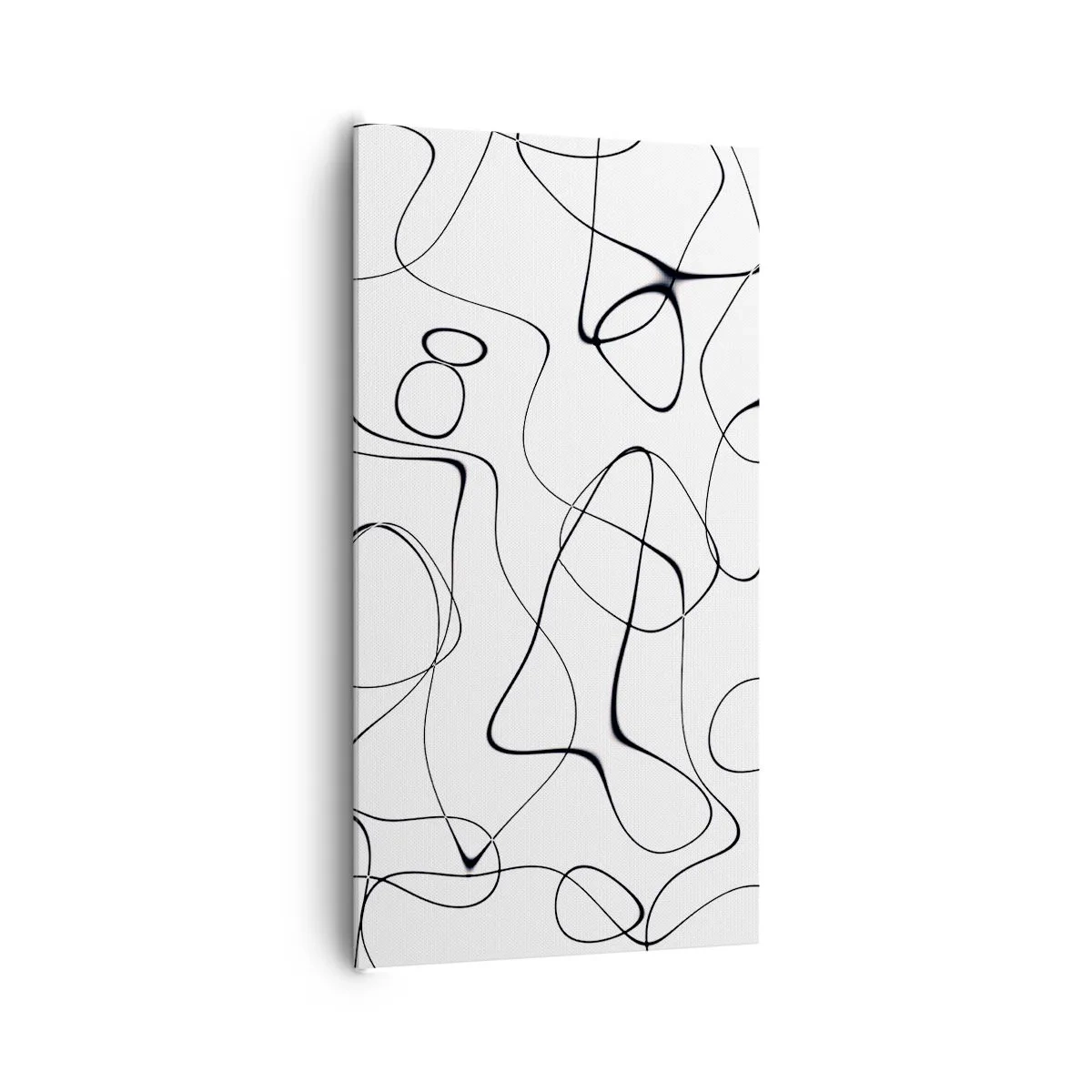 Canvastavla - Bild på duk - Livets stigar, ödets tur - 65x120 cm