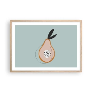 Affisch i ram av ljusek - Att tränga in i sakens natur - 70x50 cm