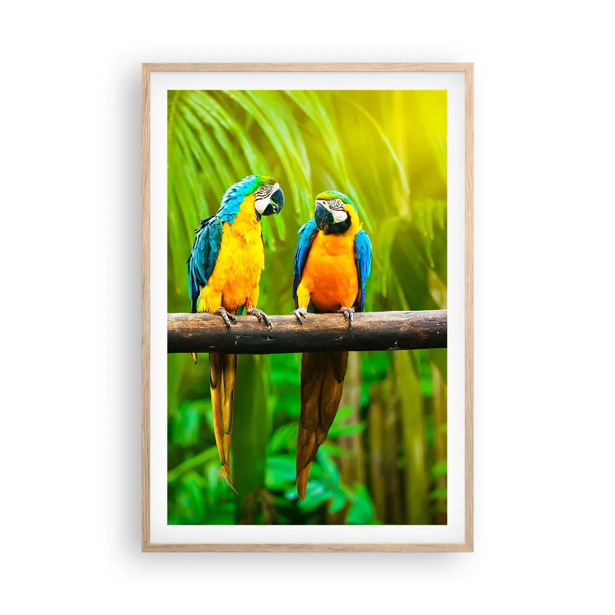 Affisch i ram av ljusek - Har du hört att hon...? - 61x91 cm