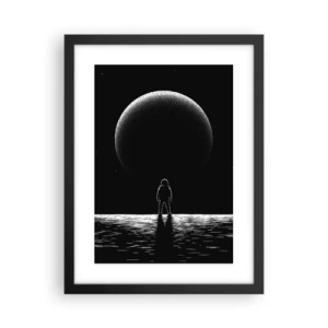 Affisch i svart ram - Ansikte mot ansikte - 30x40 cm