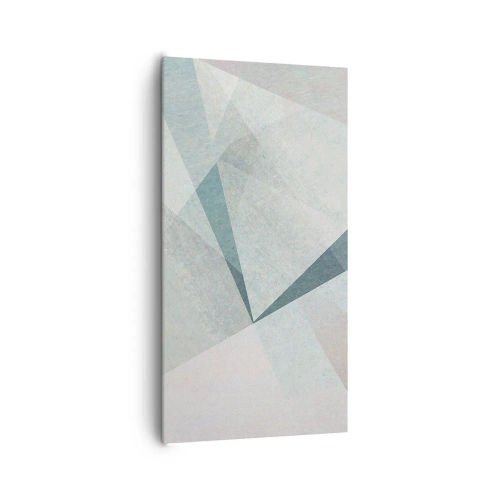 Canvastavla - Bild på duk - Lugnt trots dynamiskt - 65x120 cm