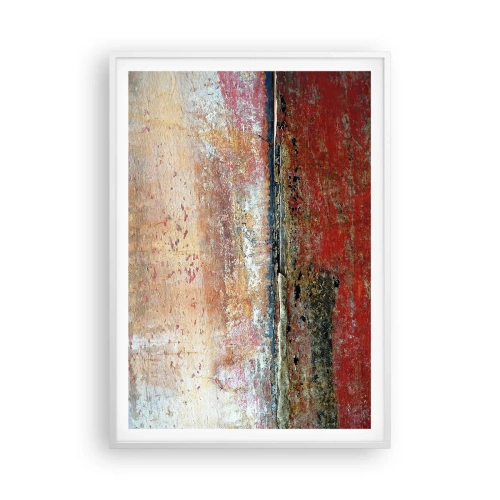 Affisch i vit ram - Kanske är det havet - 70x100 cm