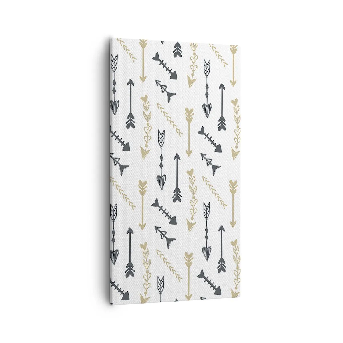 Canvastavla - Bild på duk - Pilbågsskyttens sömn - 55x100 cm