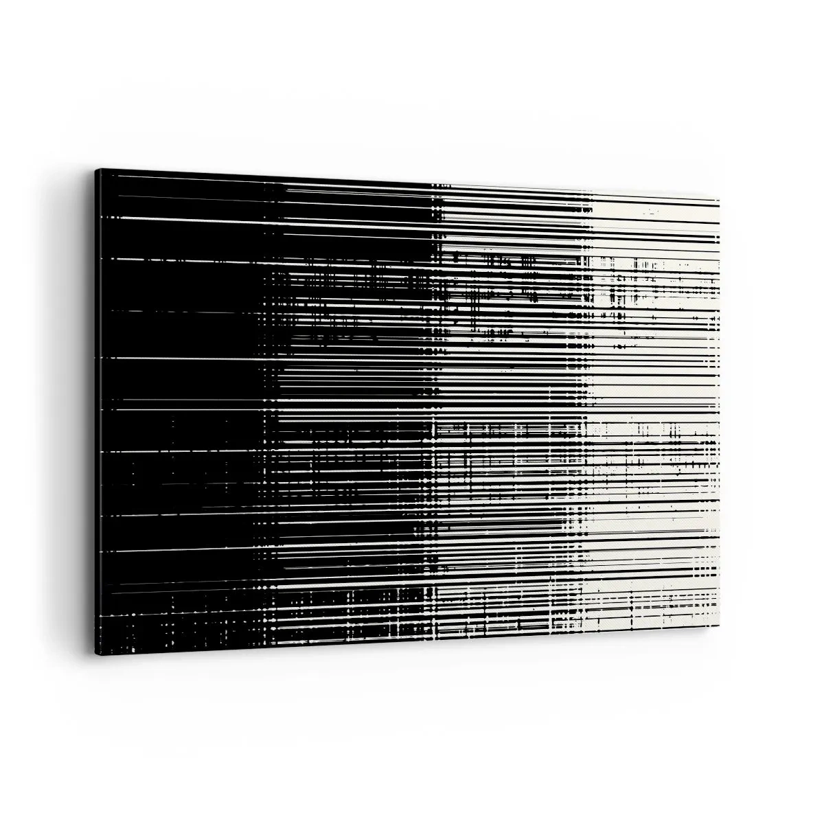 Canvastavla - Bild på duk - Vågor och vibrationer - 120x80 cm