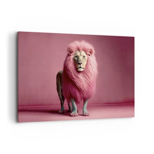 Canvastavla - Bild på duk - Och du är inte längre rädd - 100x70 cm