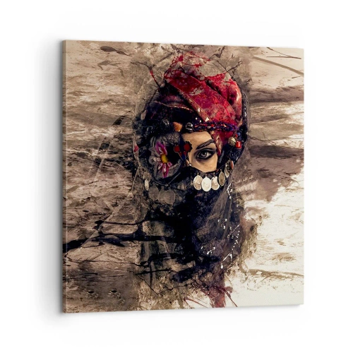 Canvastavla - Bild på duk - Minst intrigerande - 60x60 cm