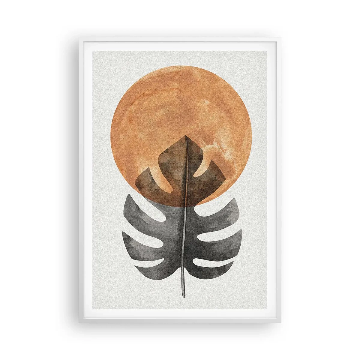 Affisch i vit ram - Alltid solen - 70x100 cm