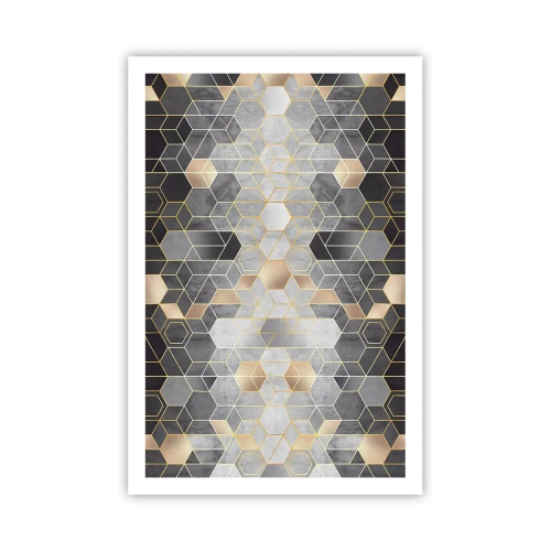 Affisch - Diamantkomposition - 61x91 cm