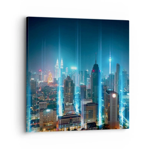 Canvastavla - Bild på duk - Himmelsfärd på berlinskt sätt - 30x30 cm