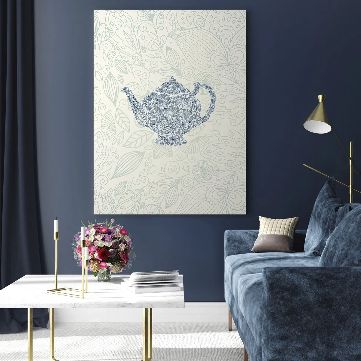 Glastavla - Bild på glas - Techarm - 50x70 cm