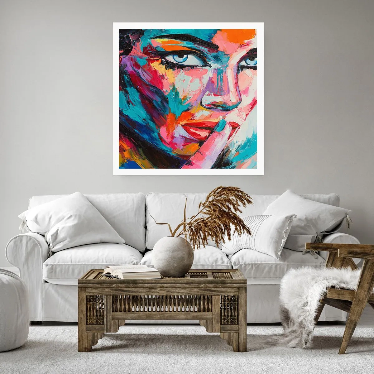 Affisch - Vår första hemlighet - 60x60 cm