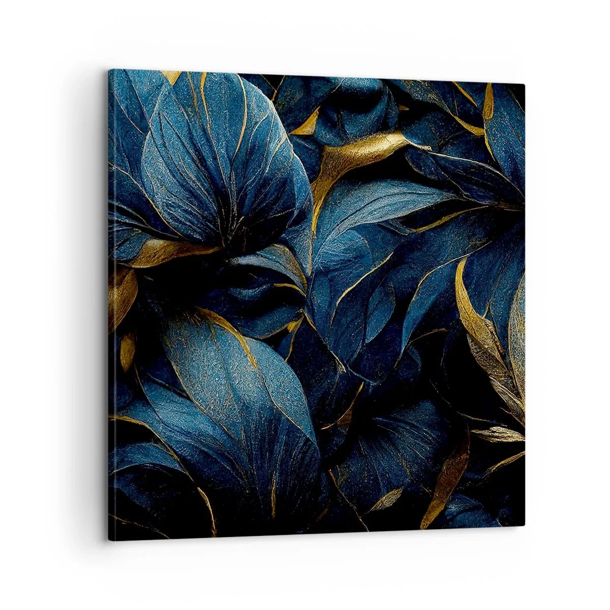 Canvastavla - Bild på duk - Fodrad med guld - 60x60 cm