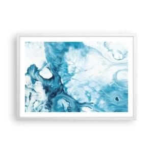 Affisch i vit ram - Blåhetens konsert - 70x50 cm