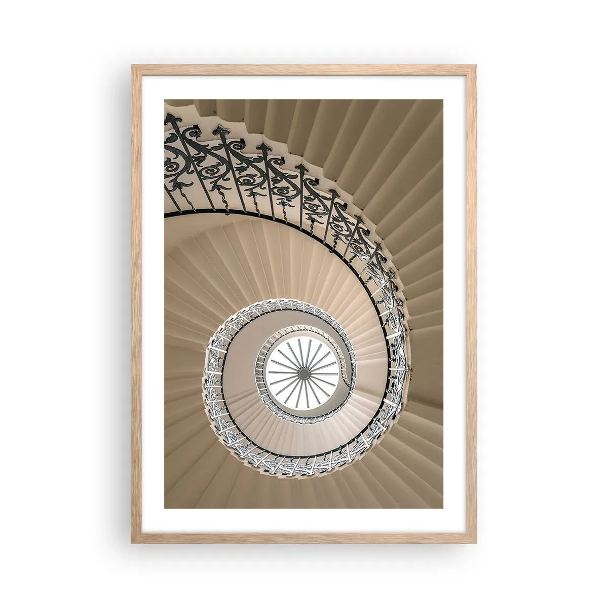 Affisch i ram av ljusek - I musslans mitt - 50x70 cm