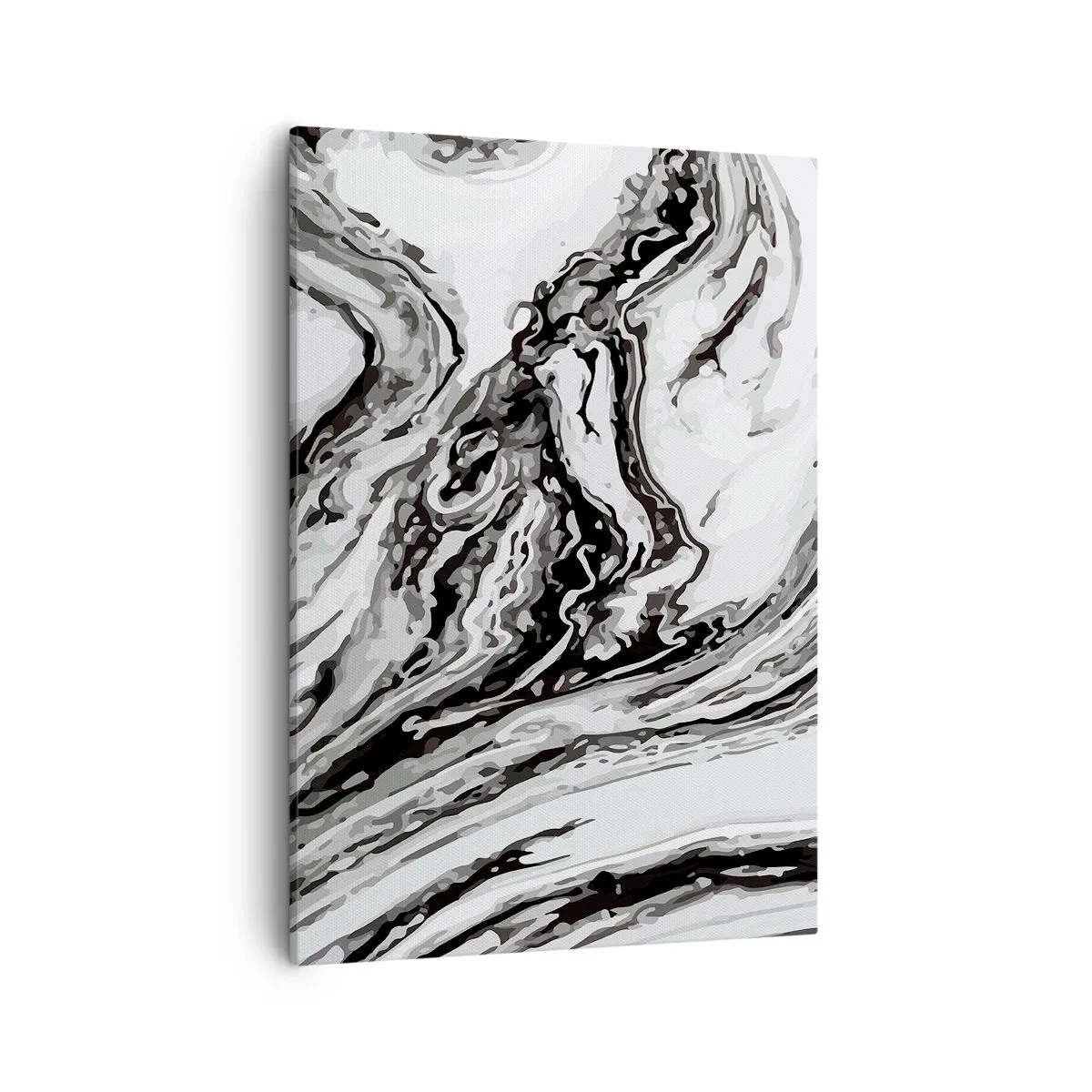 Canvastavla - Bild på duk - I början var det kaos - 50x70 cm
