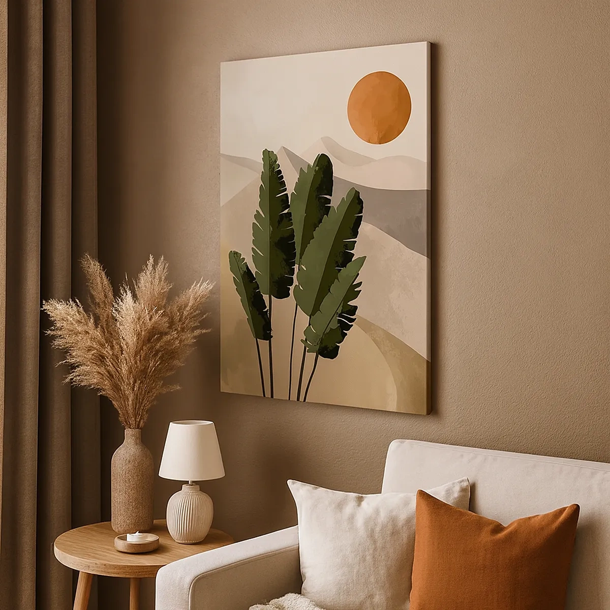 Canvastavla - Bild på duk - Livets triumf - 50x70 cm