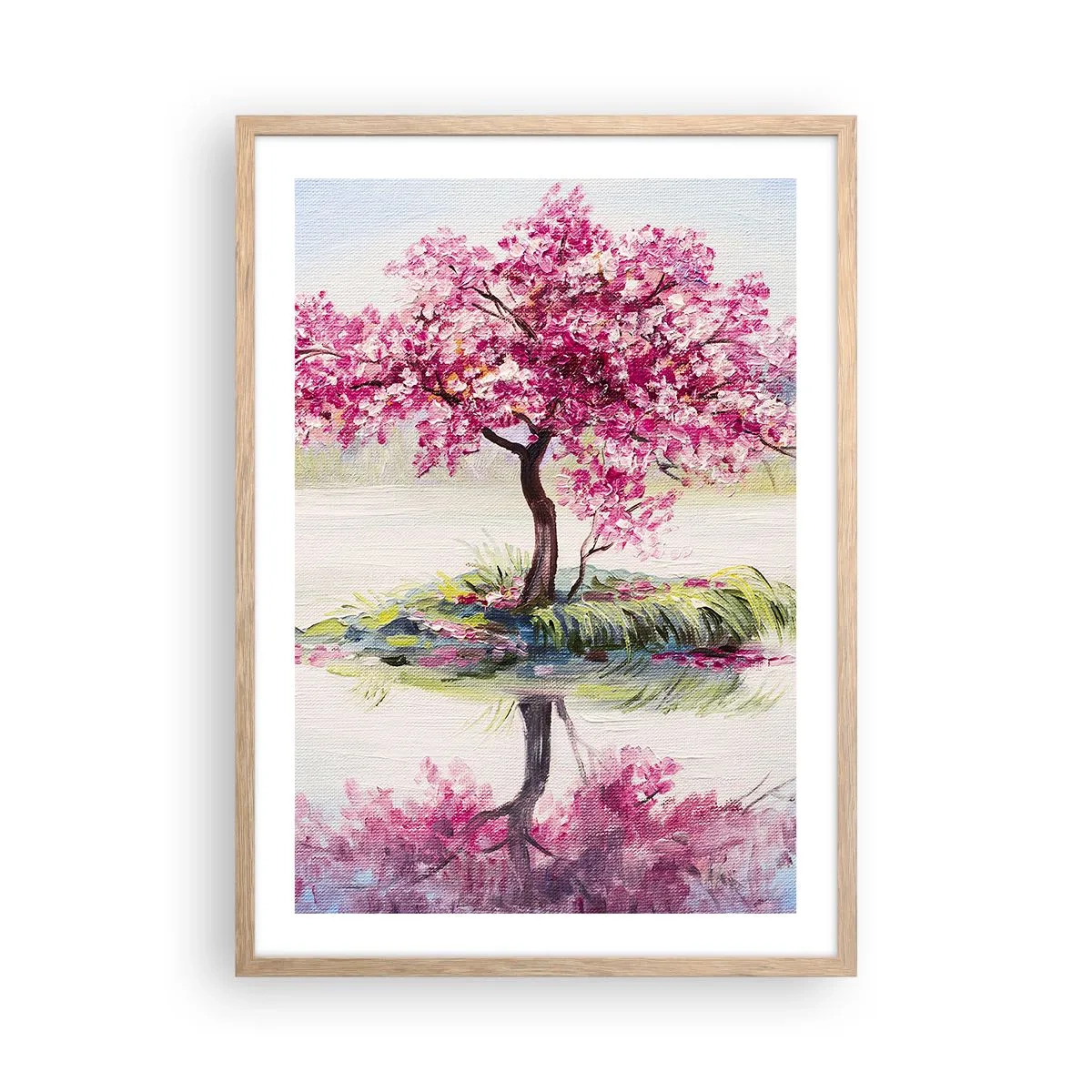 Affisch i ram av ljusek - Vårens högtid - 50x70 cm