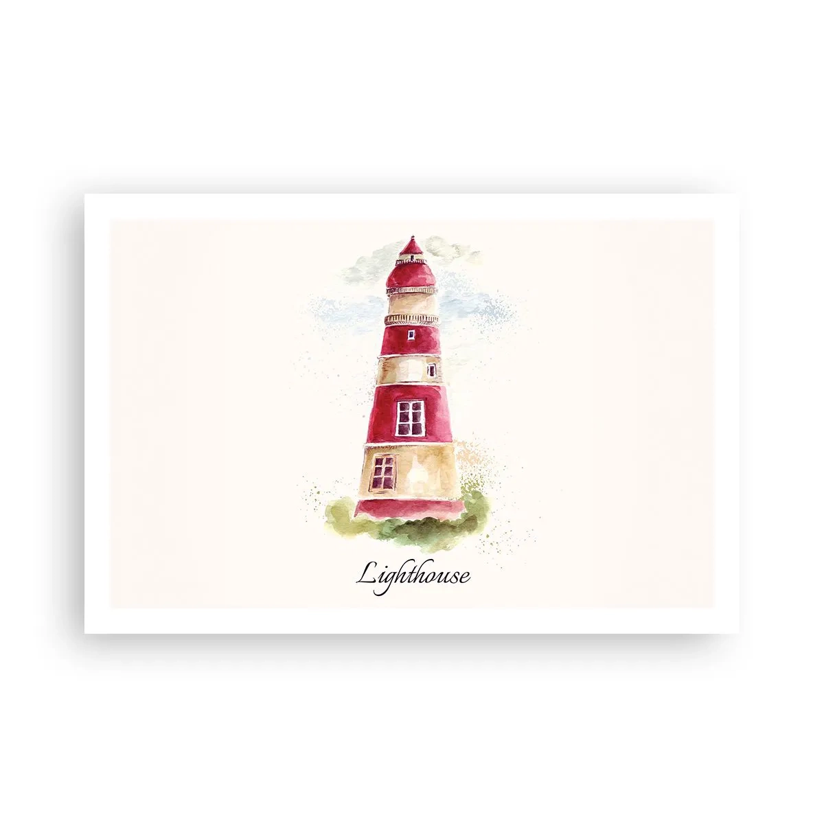 Affisch - Det är alltid något väder - 91x61 cm