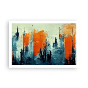 Affisch - Modernt landskap - 91x61 cm