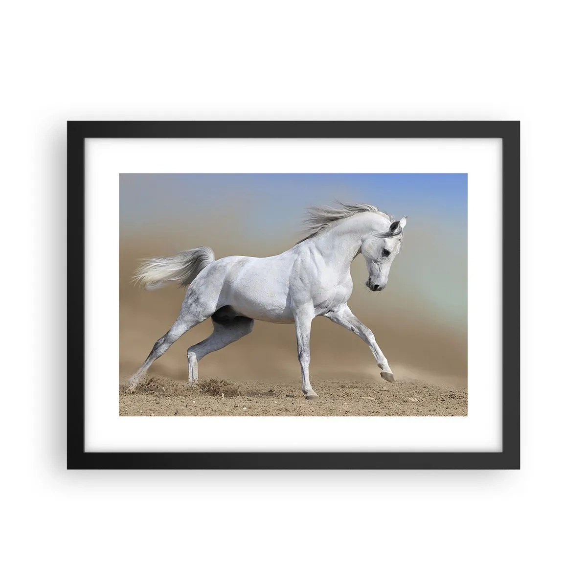 Affisch i svart ram - Den vackraste arabiska sagan - 40x30 cm