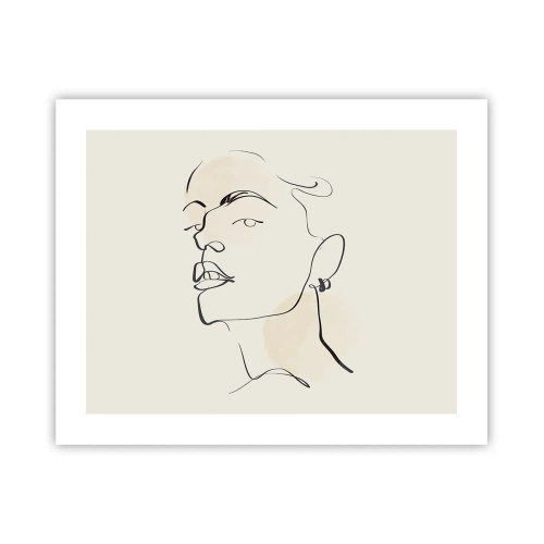 Affisch - Stolt blick - 50x40 cm
