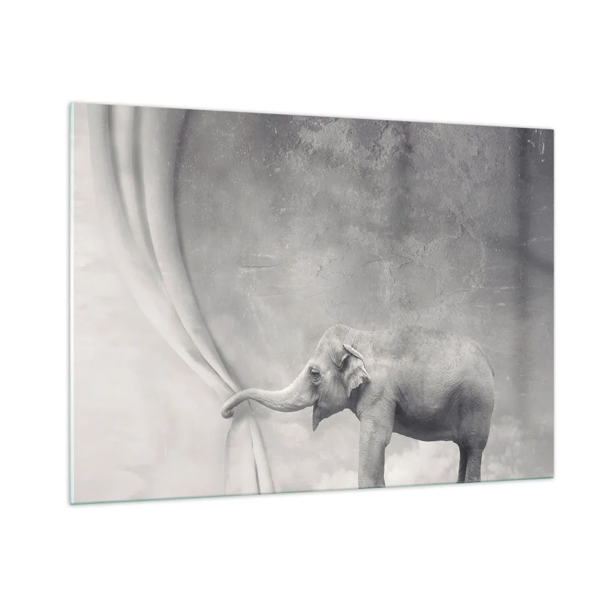 Glastavla - Bild på glas - Avslöja hemligheten - 100x70 cm