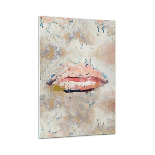 Glastavla - Bild på glas - Väcker sinnen - 50x70 cm