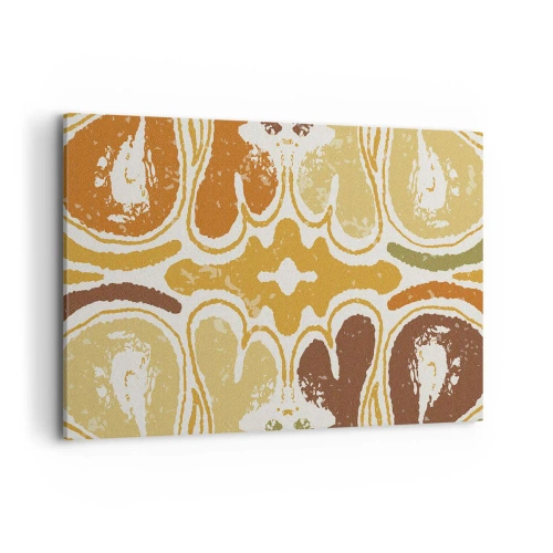 Canvastavla - Bild på duk - Sentimental abstraktion - 120x80 cm