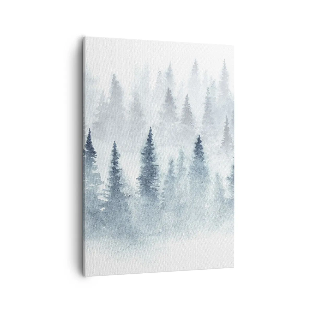 Canvastavla - Bild på duk - Insvepta i dimma - 50x70 cm