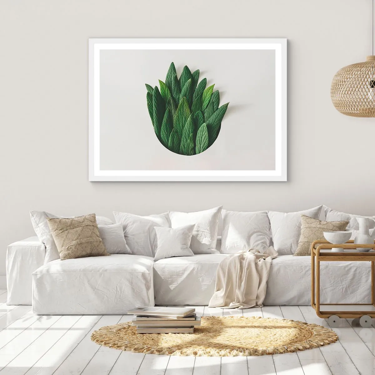 Affisch i vit ram - Ostoppbar nyfikenhet - 91x61 cm