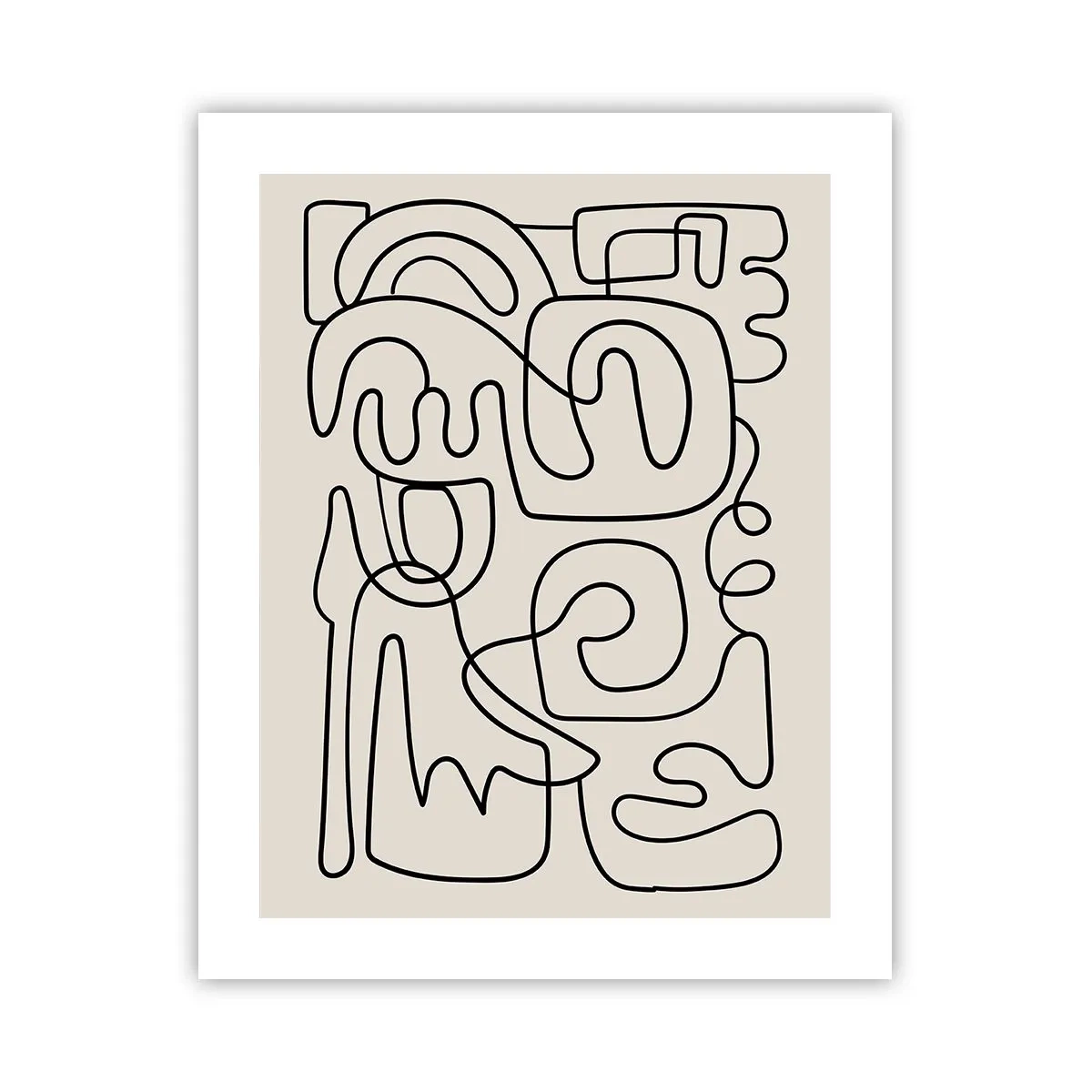 Affisch - Följ spåret - 40x50 cm