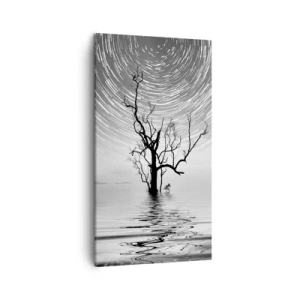 Canvastavla - Bild på duk - Naturens symfoni - 45x80 cm