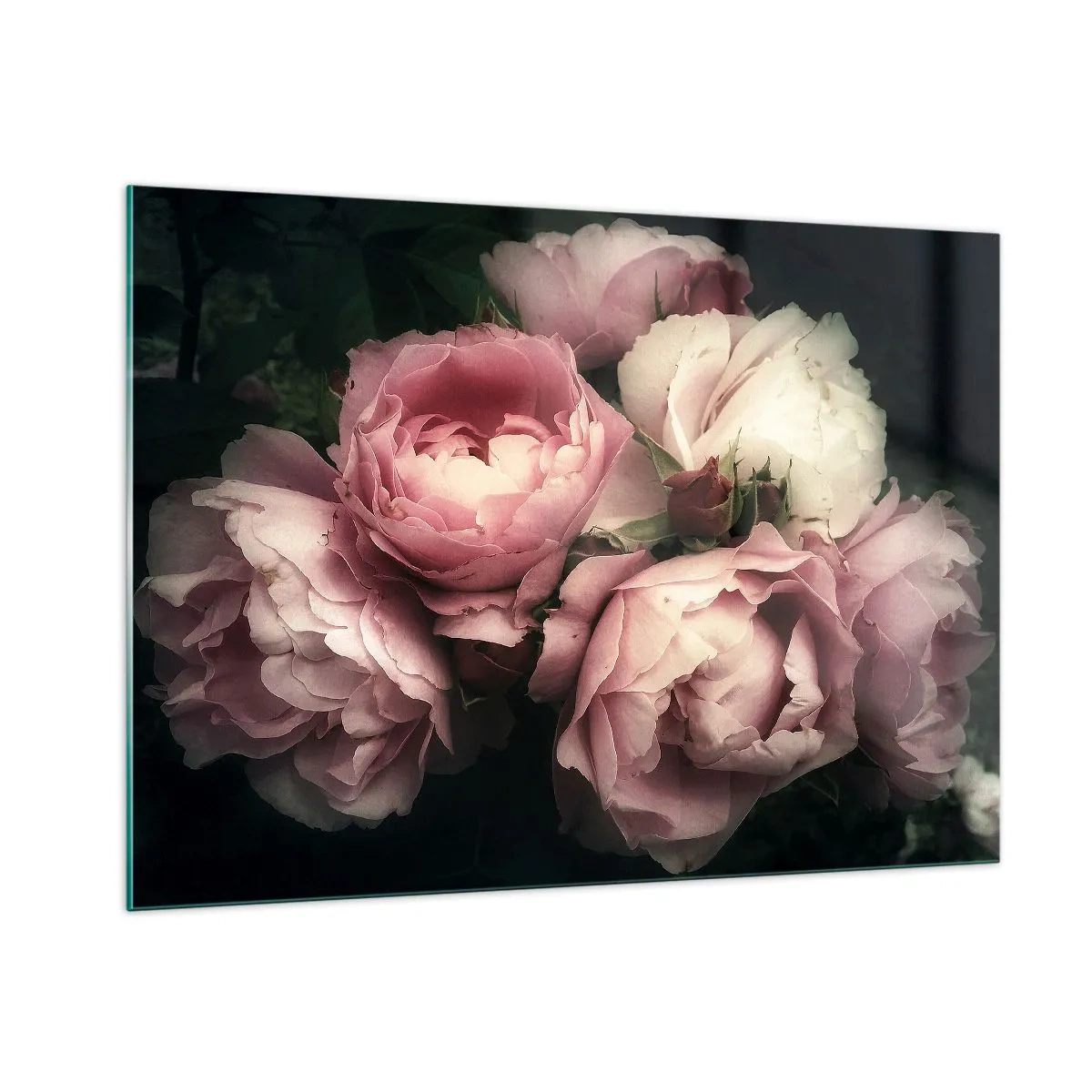 Glastavla - Bild på glas - Belle epoque charm - 100x70 cm