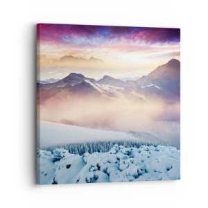 Canvastavla - Bild på duk - Naturens styrka och renhet - 30x30 cm